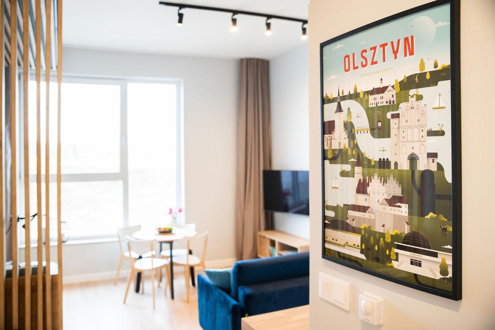 Apartament Ukiel Park 3 Przy Plazy Miejskiej - Free Parking,Fv Olsztyn  Luaran gambar